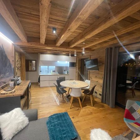 Appartement Haut Standing Areches Beaufort Esterno foto