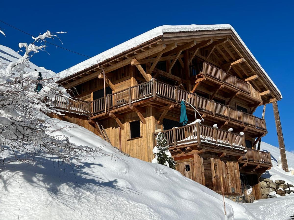 Appartement Haut Standing Areches Beaufort Esterno foto